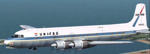 United Air Lines DC-7