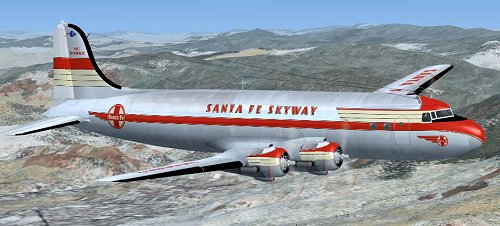 Santa Fe Skyways DC-4